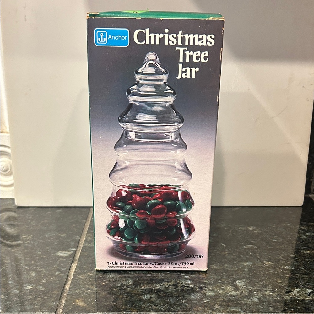 Vgt Anchor Christmas Tree Jar in original box - Picture 2 of 5